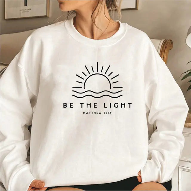 "Be The Light" Christian Sweatshirt