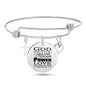 Stainless Steel Christian Charm Bracelet