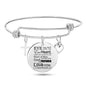 Stainless Steel Christian Charm Bracelet